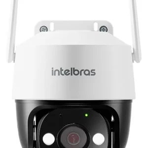 Câmera Inteligente Im7 + 3mp De Resolução Branca Intelbras
