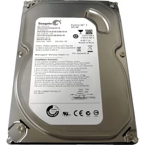 Disco Rígido Interno Seagate Metallic Seagate De 500 Gb Sata Ii 3.5 St3500414cs Cor Metálico